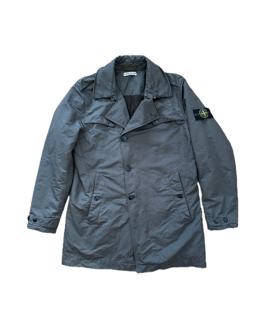 Stone Island 2011 David-OVD Brown Trench Coat Jacket - XL