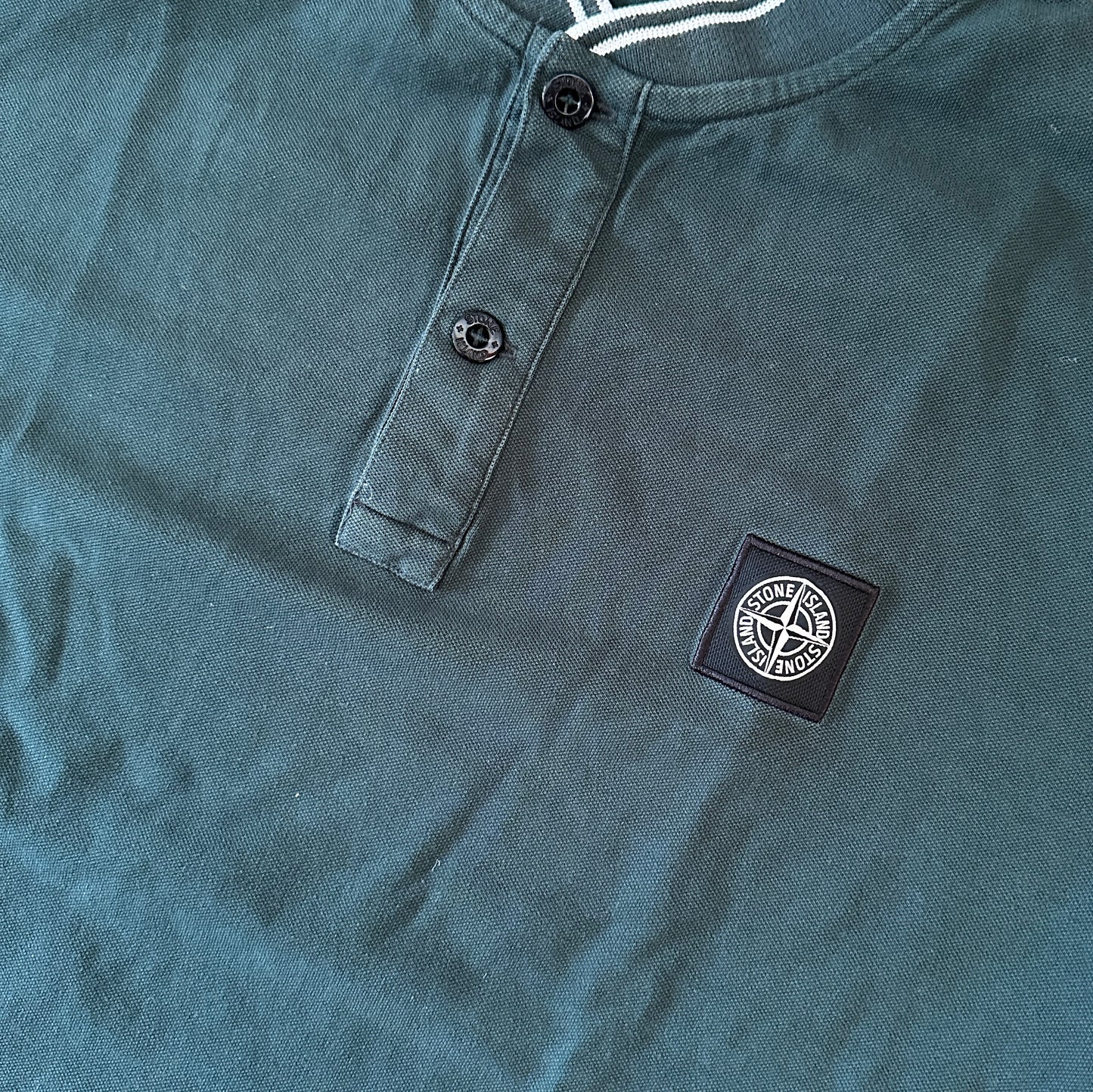 Stone Island Musk Henley T-Shirt - L