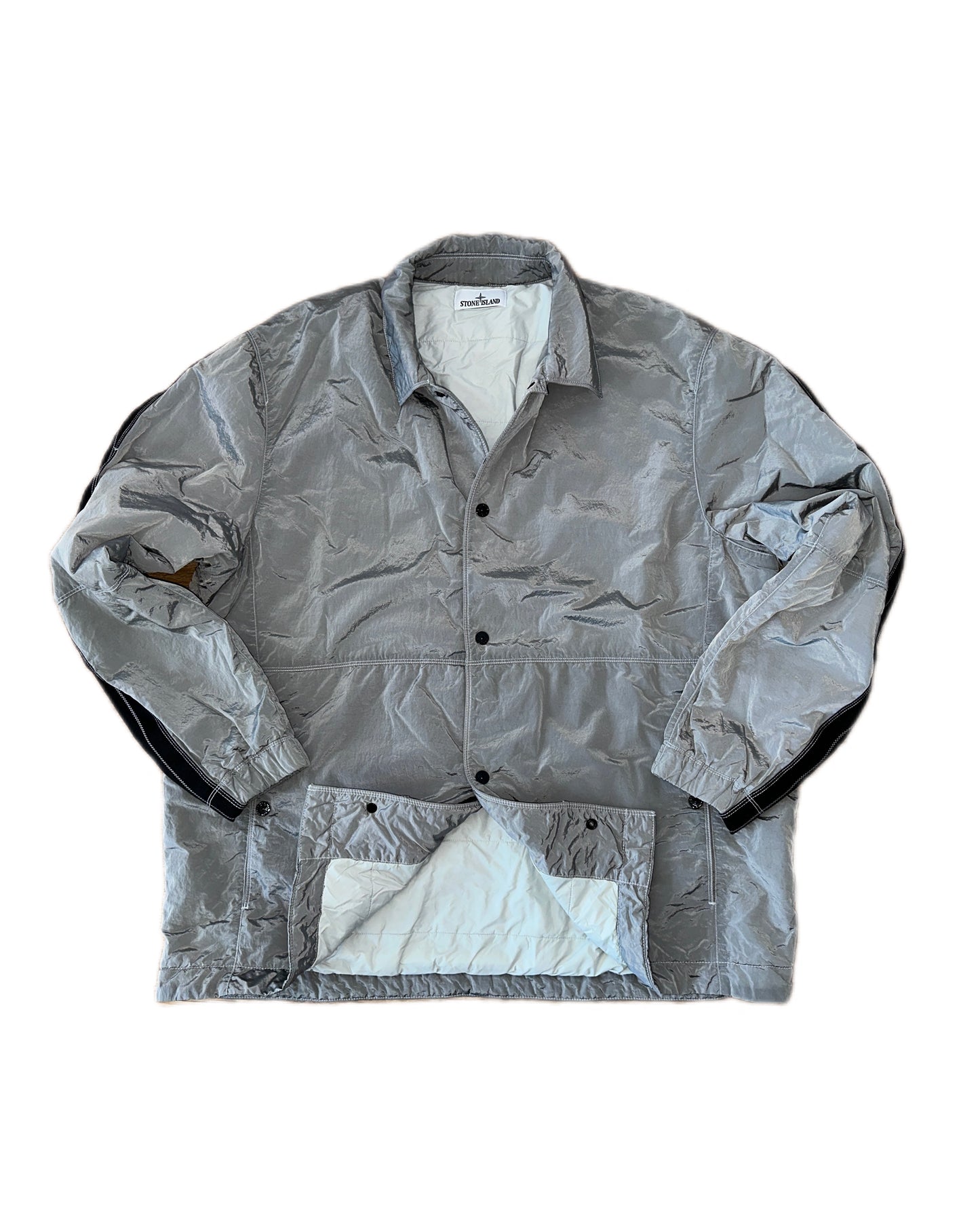 Stone Island 2024 Online Exclusive Nylon Metal Primaloft Coach Jacket - 3XL