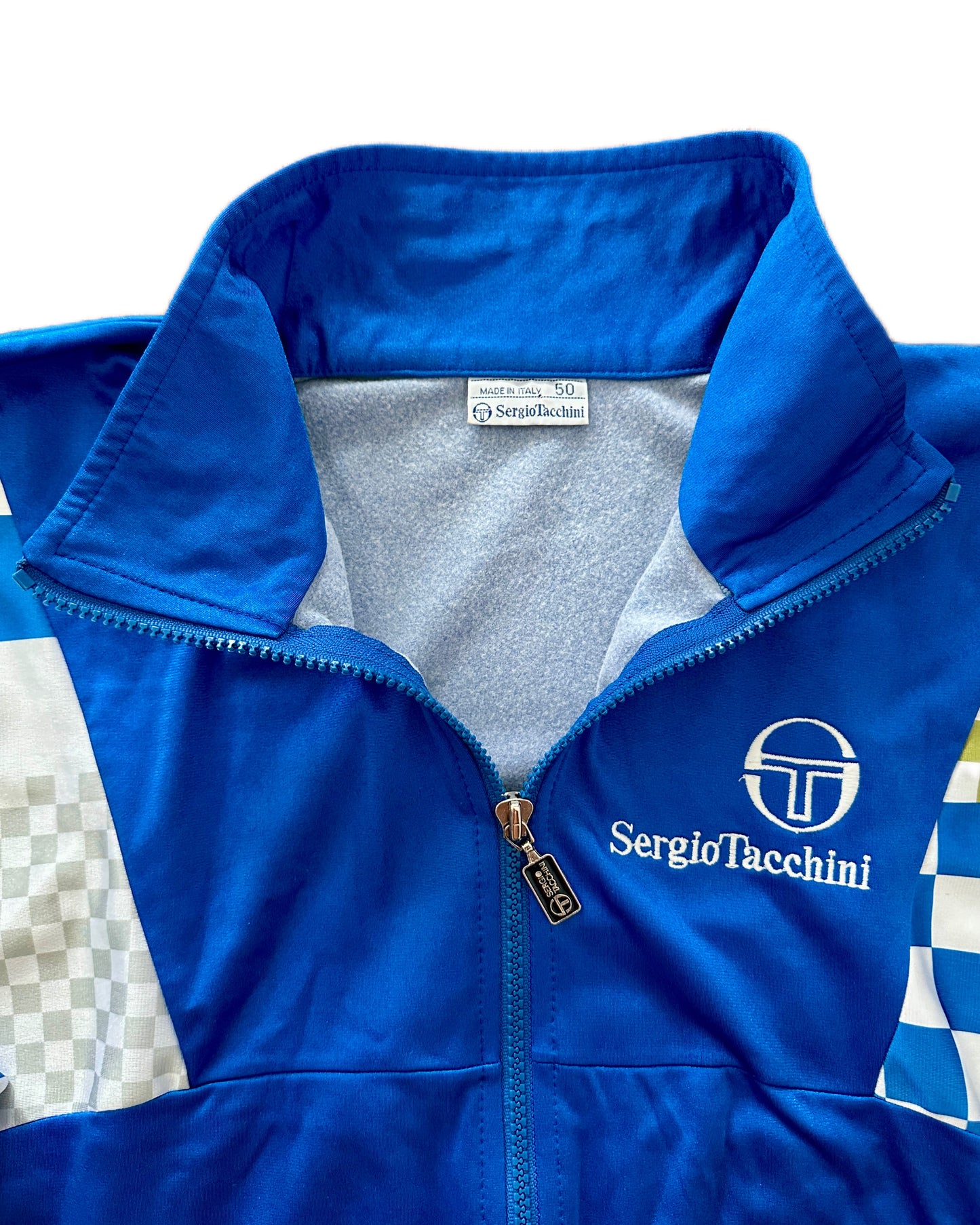 Sergio Tacchini Vintage 80s Track Top - 50 / L - Made in Italy
