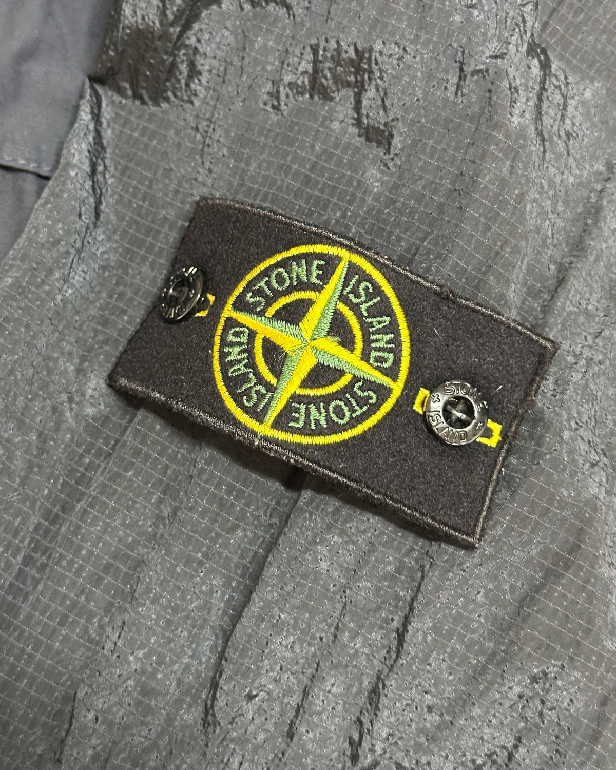 Stone Island 2019 Nylon Metal Watro Ripstop Navy Coat - L