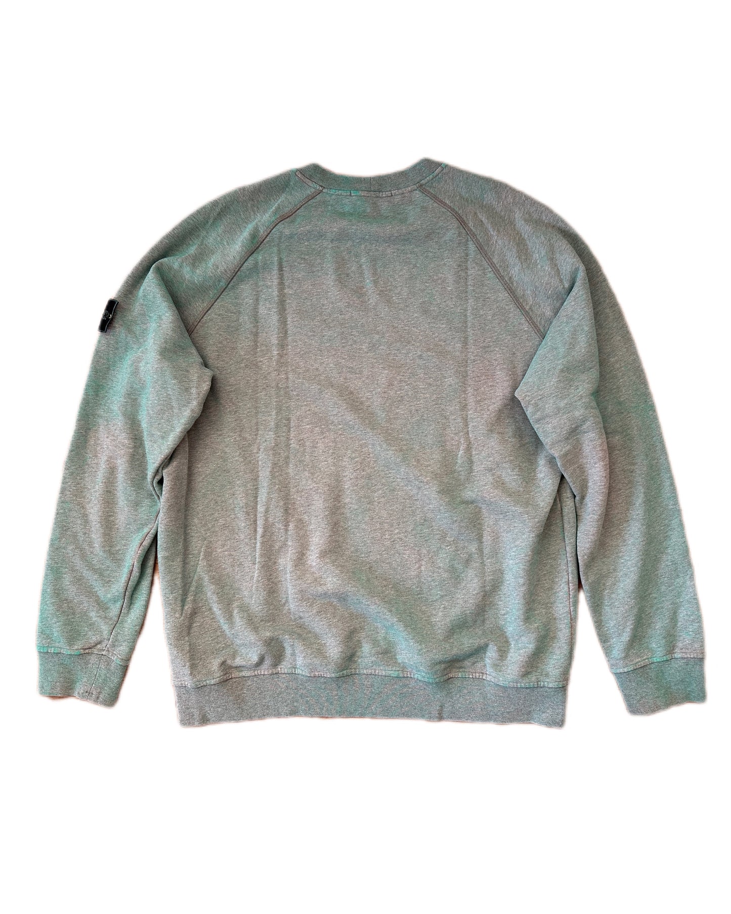 Stone Island 2020 Dust Colour Treatment Teal Sweatshirt - XXL