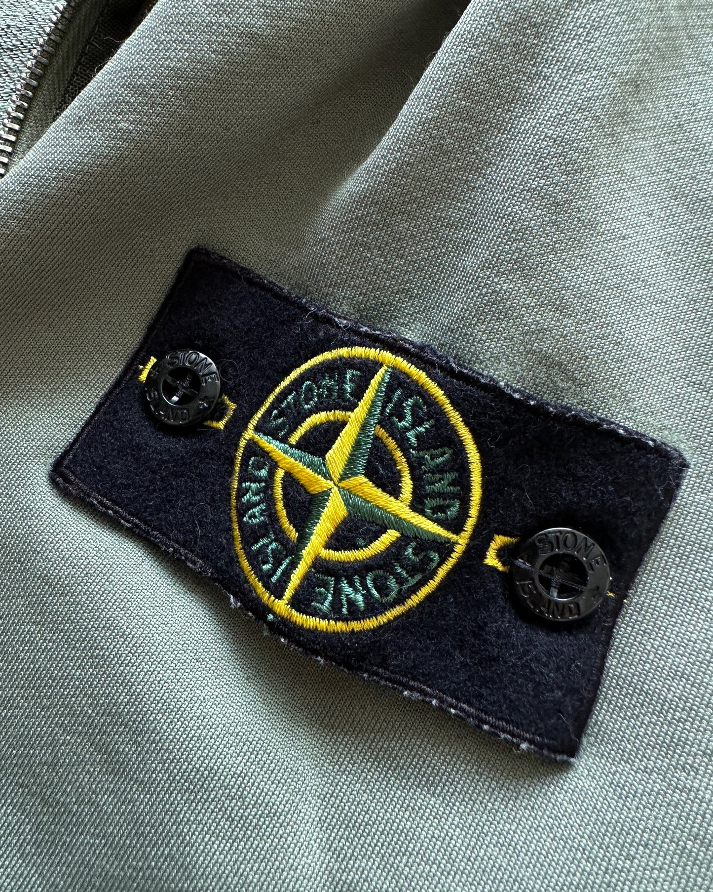 Stone Island 2019 Sage Zip Sweat Jacket - L - Made in Italy