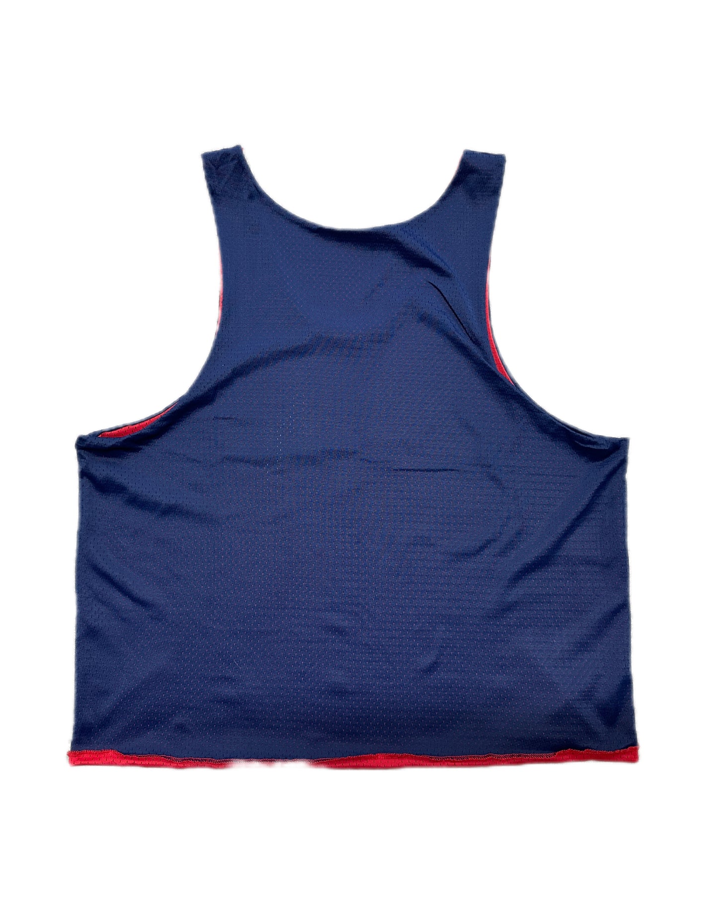 Nike Force 1990 Vintage Red/Navy Reversible Mesh Jersey - M - Made in USA