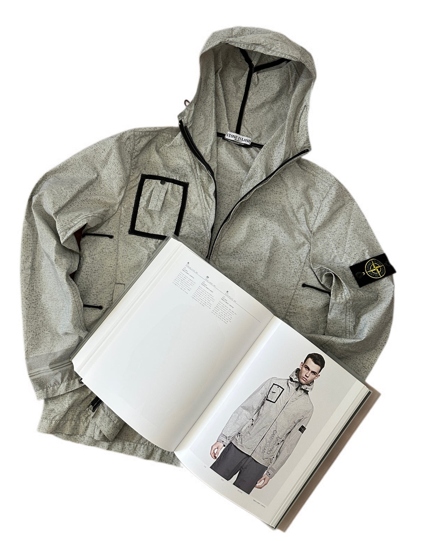 Stone Island 2009 Printed Monofilament Archivio Jacket - L - Made in Italy