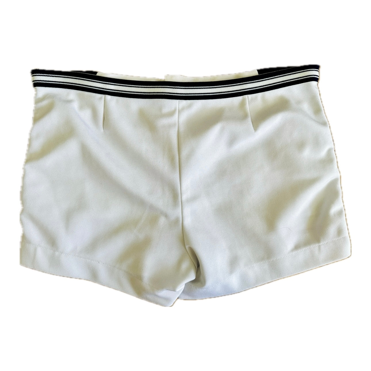 Lacoste 80s Vintage White Tennis Shorts - XL - Made in Spain