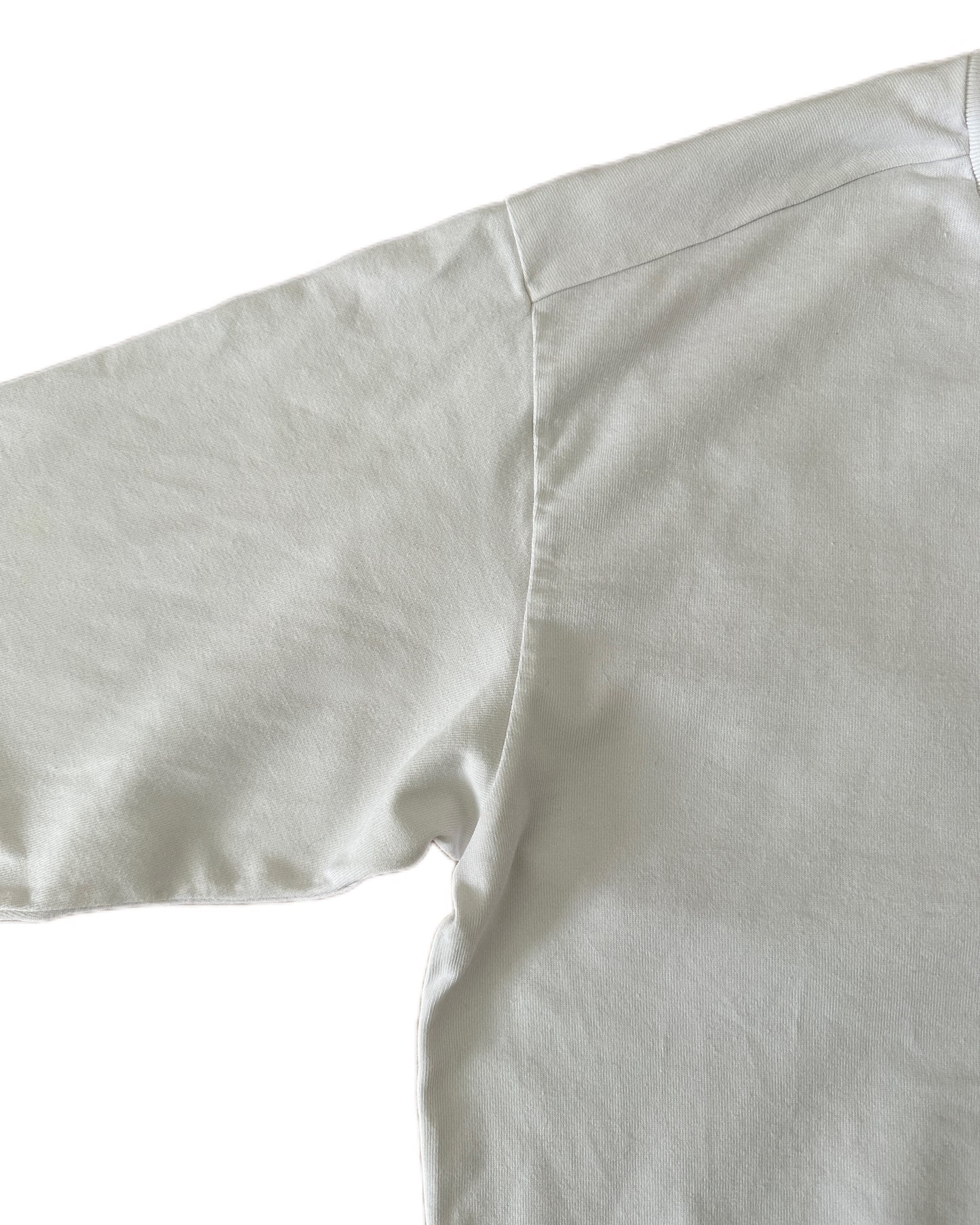 Stone Island 2023 White Cotton Sweatshirt - S