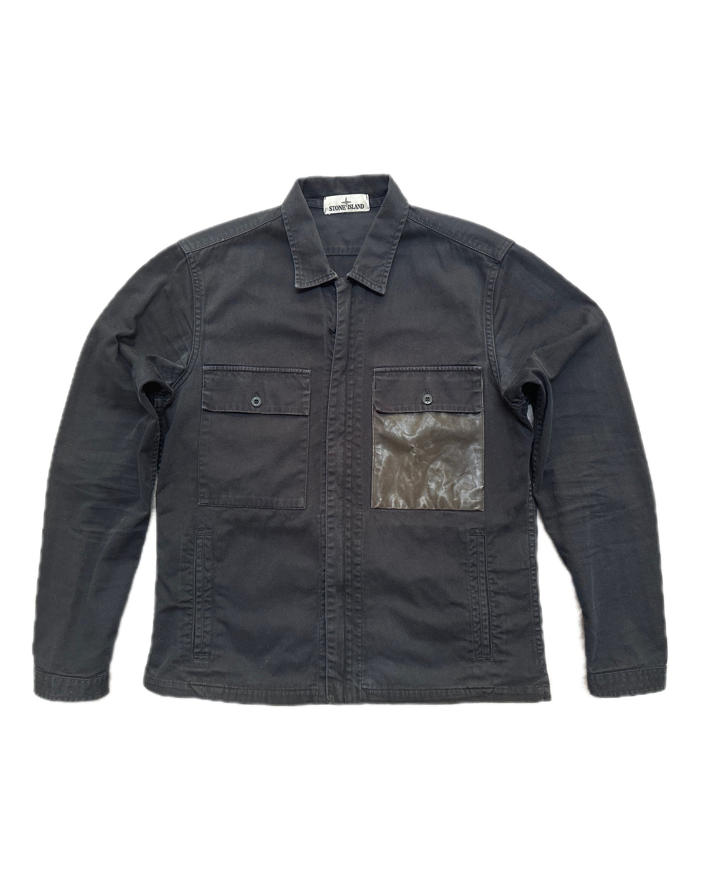 Stone Island Marina 2015 Glow in the Dark Print Zip Overshirt - M - Made in Italy
