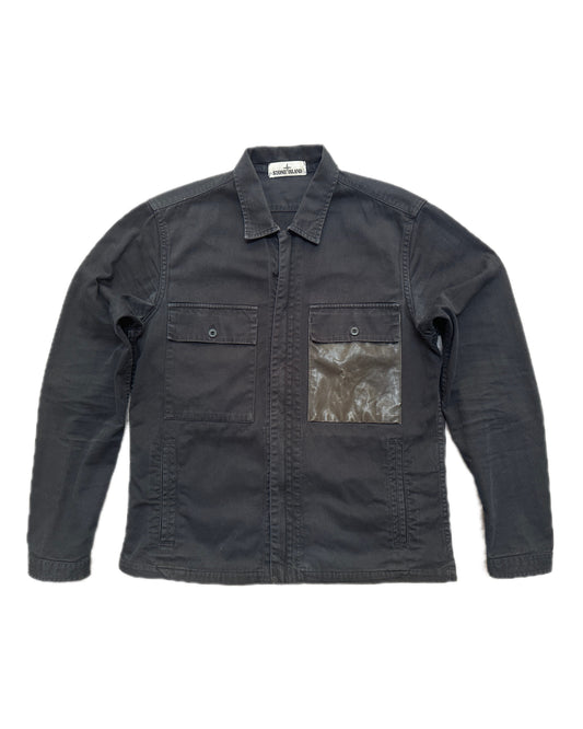 Stone Island Marina 2015 Glow in the Dark Print Zip Overshirt - M - Made in Italy