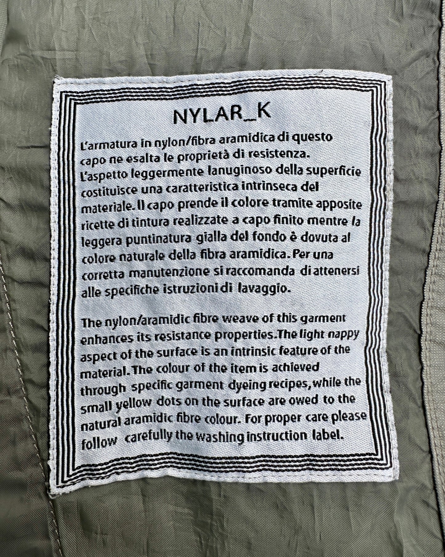Stone Island 2010 Nylar-K Fishtail Parka Jacket - S