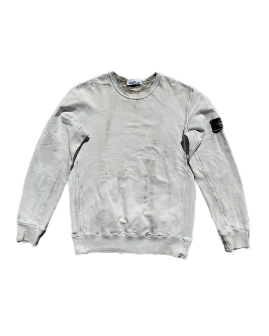 Stone Island 2017 Hand Corrosion Sweatshirt - L - Made in Italy