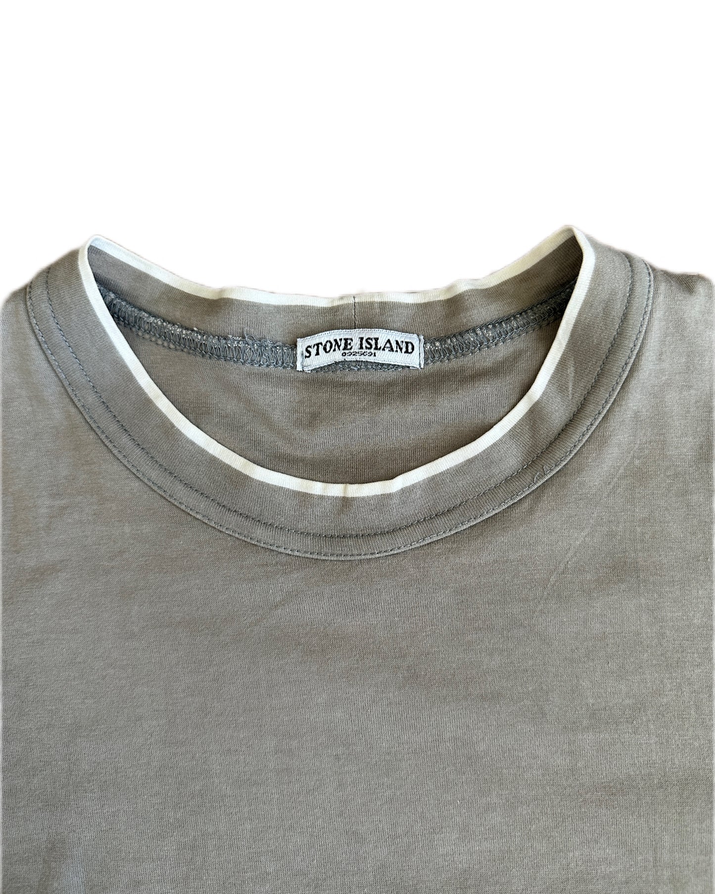 Stone Island 2007 Grey Cotton T-Shirt - L fits M  - Made in Italy