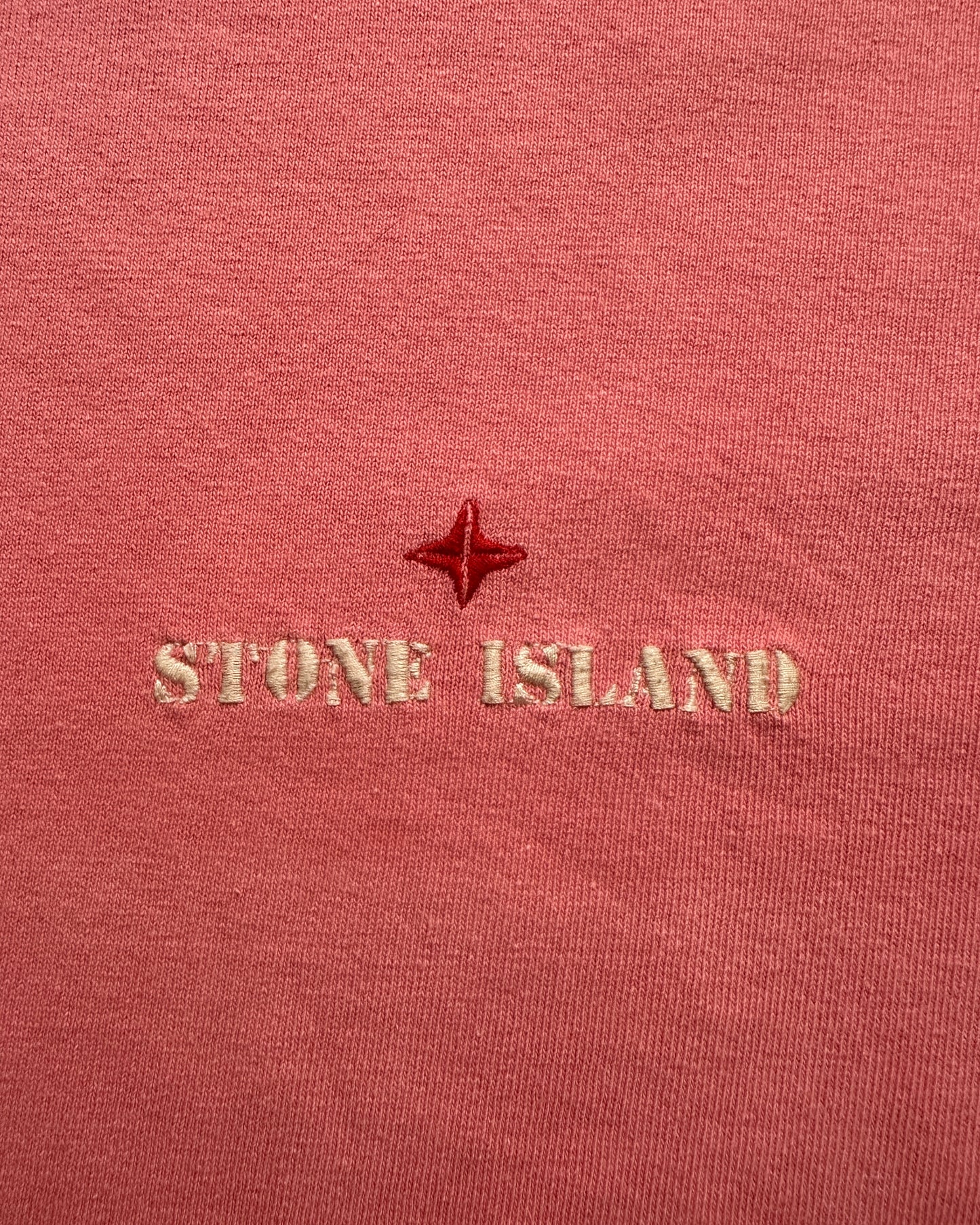 Stone Island 1988 Vintage Pink Longsleeve Shirt - XL - Made in Italy