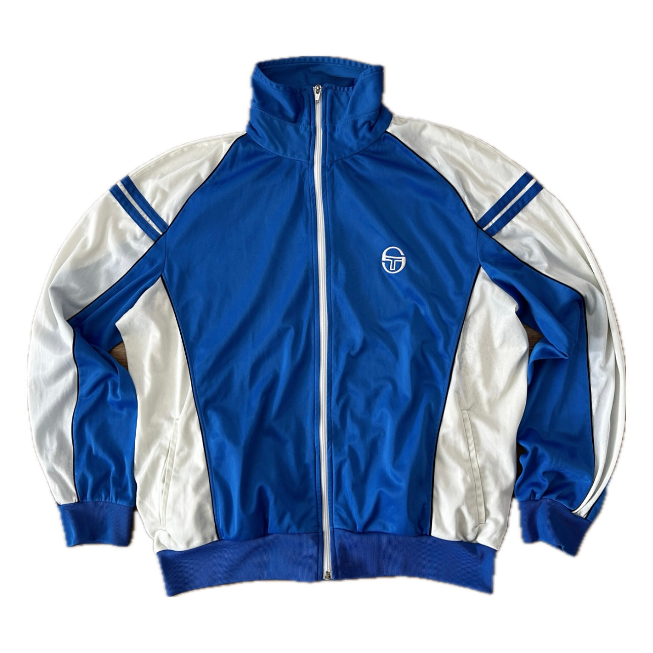 Sergio Tacchini 80s Vintage Track Jacket - 54 / XL - Made in Italy