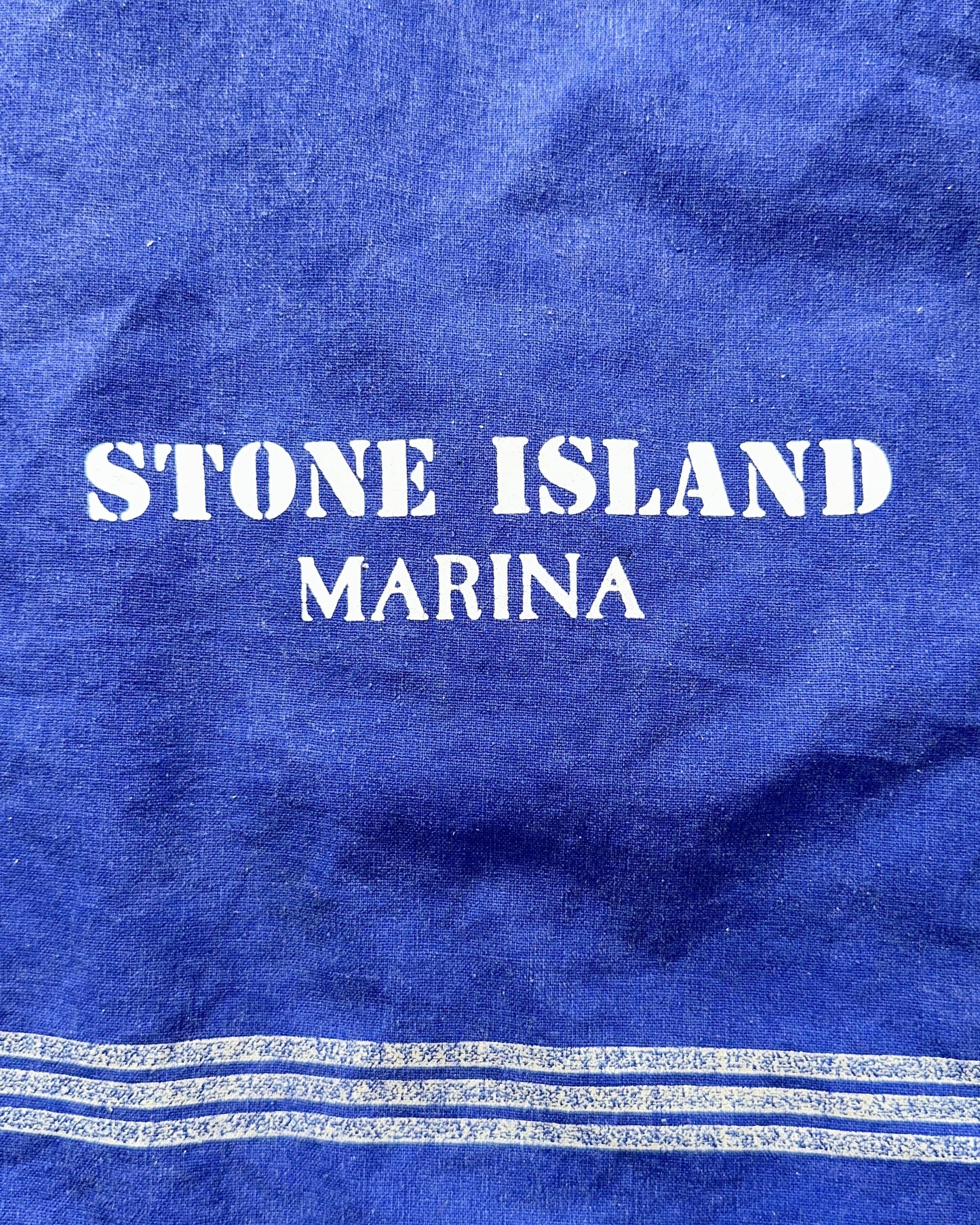 Stone Island Marina 1992 Tela Stella Reflective Print Vest - L - Made in Italy