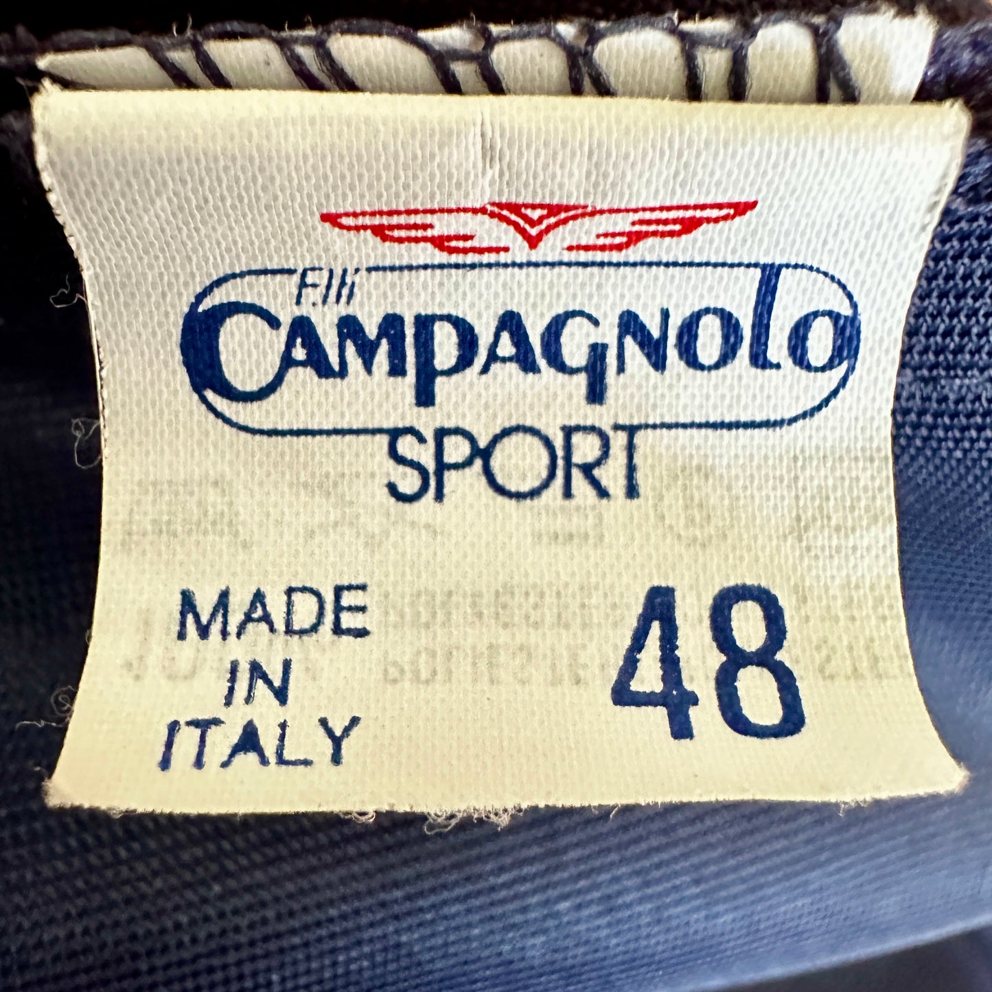 Campagnolo 80s Vintage Navy Tennis Shorts - M - Made in Italy