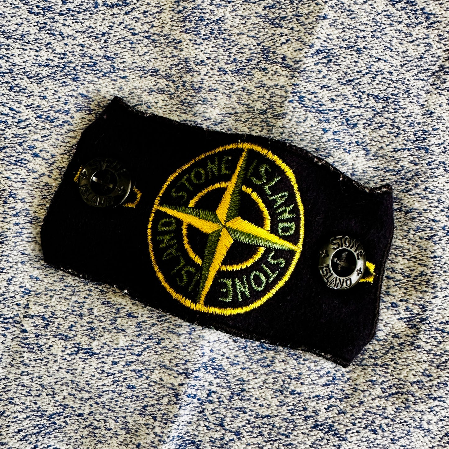 Stone Island 2019 Cotton Knit Half Zip Sweater - XL