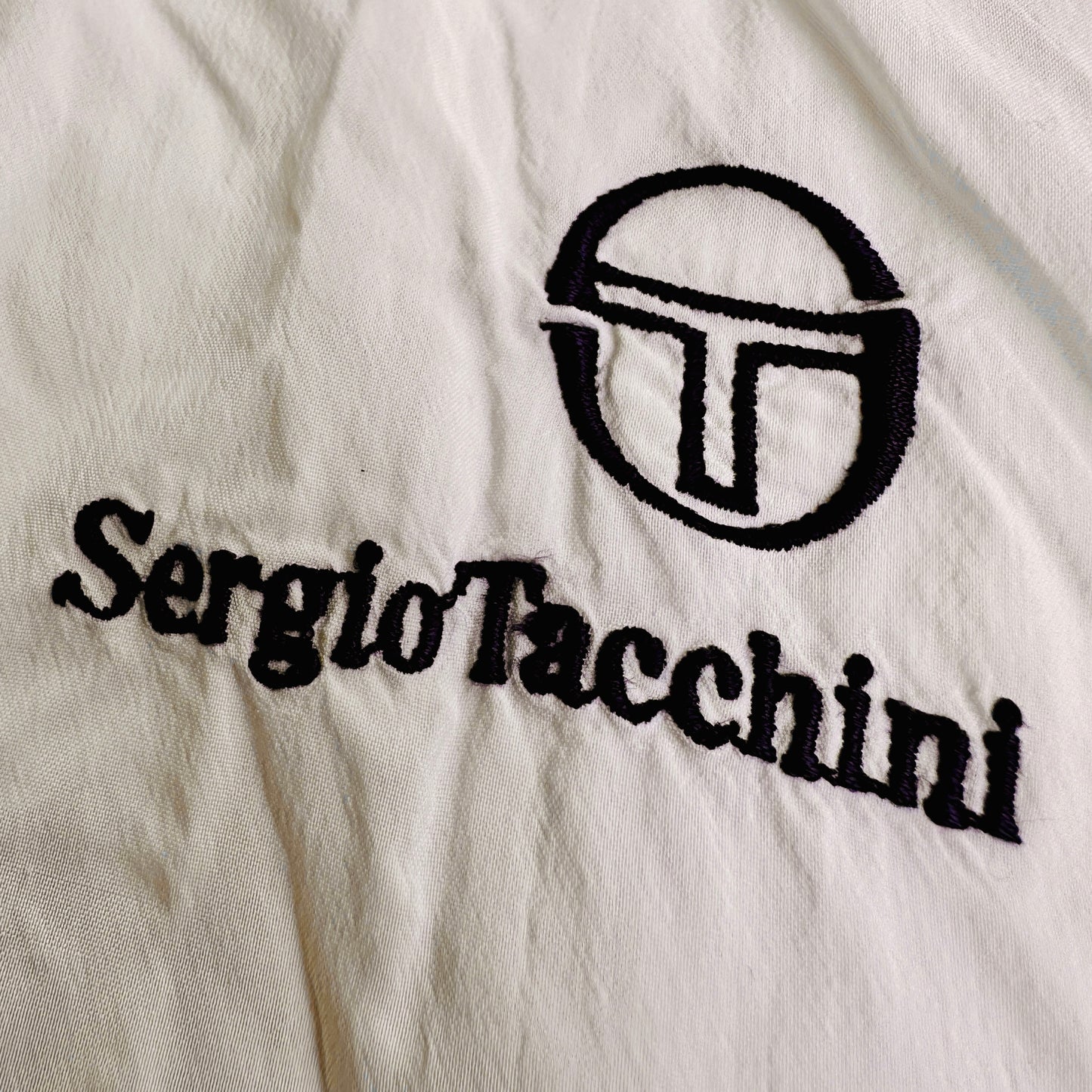 Sergio Tacchini Vintage 90s White Tennis Gilet - 54 / XL