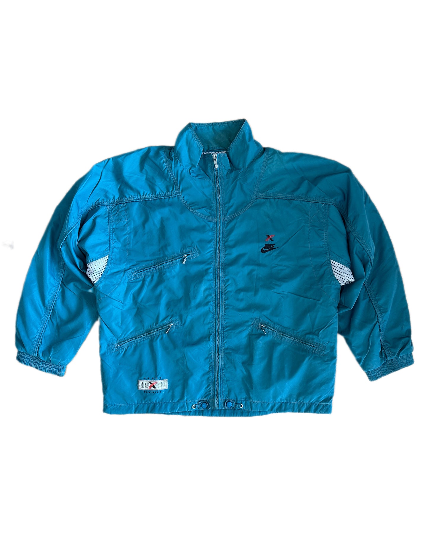 Nike Cross Training 1991 Teal Double Layer Soft Shell Jacket  - L