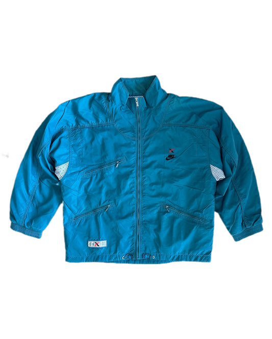 Nike Cross Training 1991 Teal Double Layer Soft Shell Jacket  - L