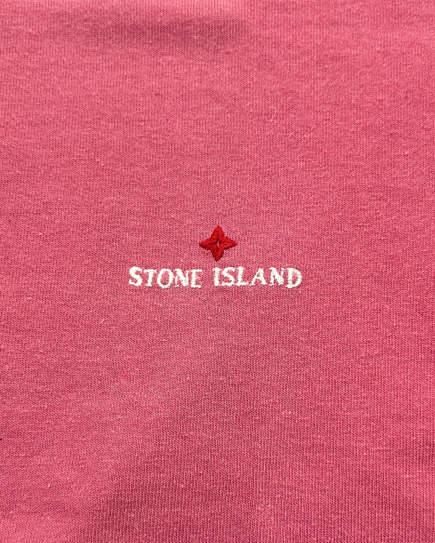Stone Island 1988 Vintage Pink Polo Shirt - S fits M  - Made in Italy