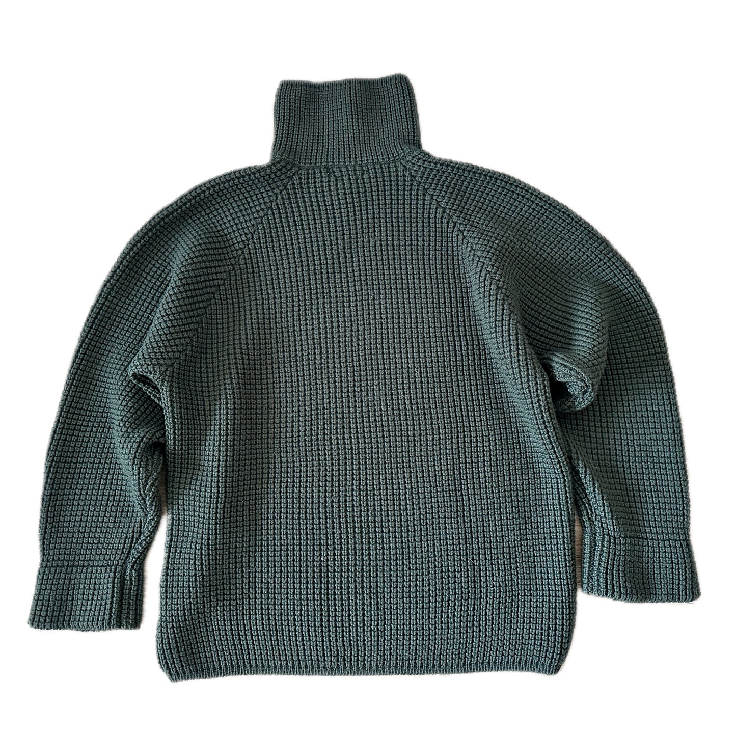 Stone Island 2000 Vintage Waffle Knit Wool Sweater - XL - Made in Italy