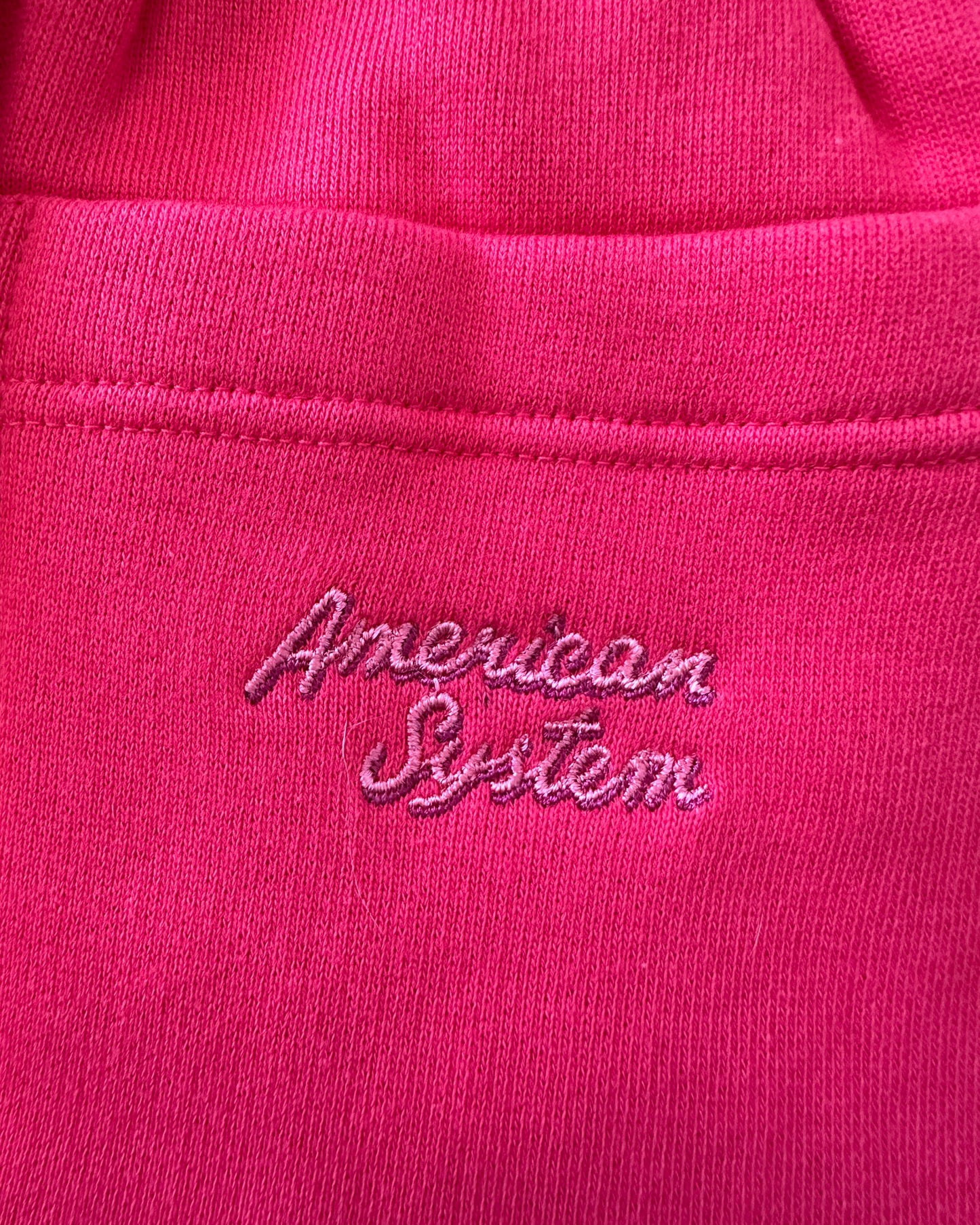 American System 1986 Vintage Tracksuit Pink - L - Made in Italy