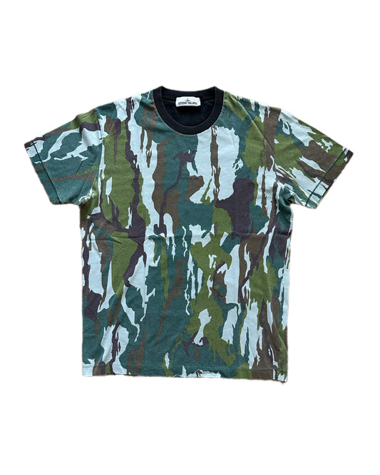 Stone Island 2015 Flowing Camo T-Shirt - L - Made in Italy