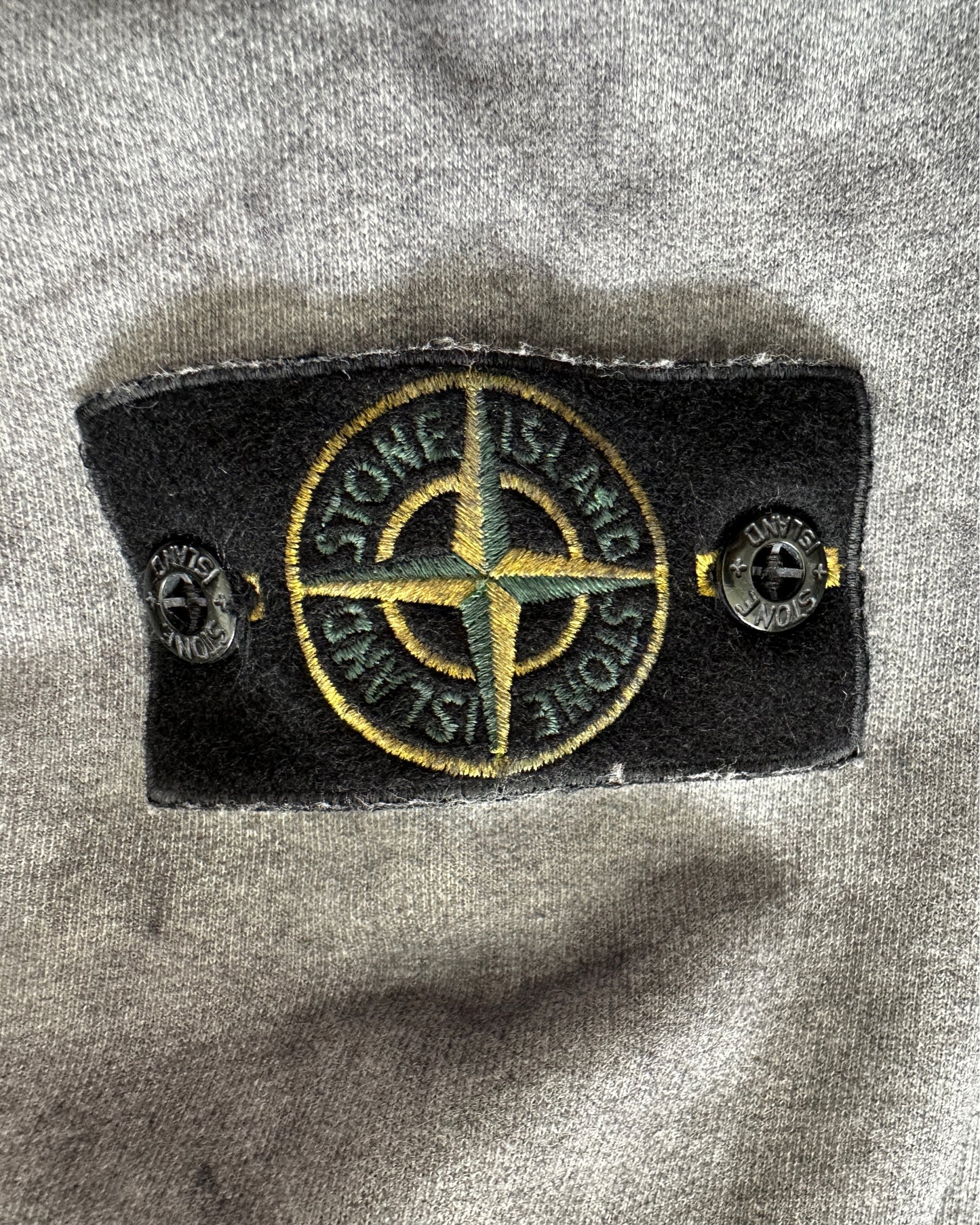 Stone Island 2020 Dust Colour Treatment Grey Sweatshirt - M