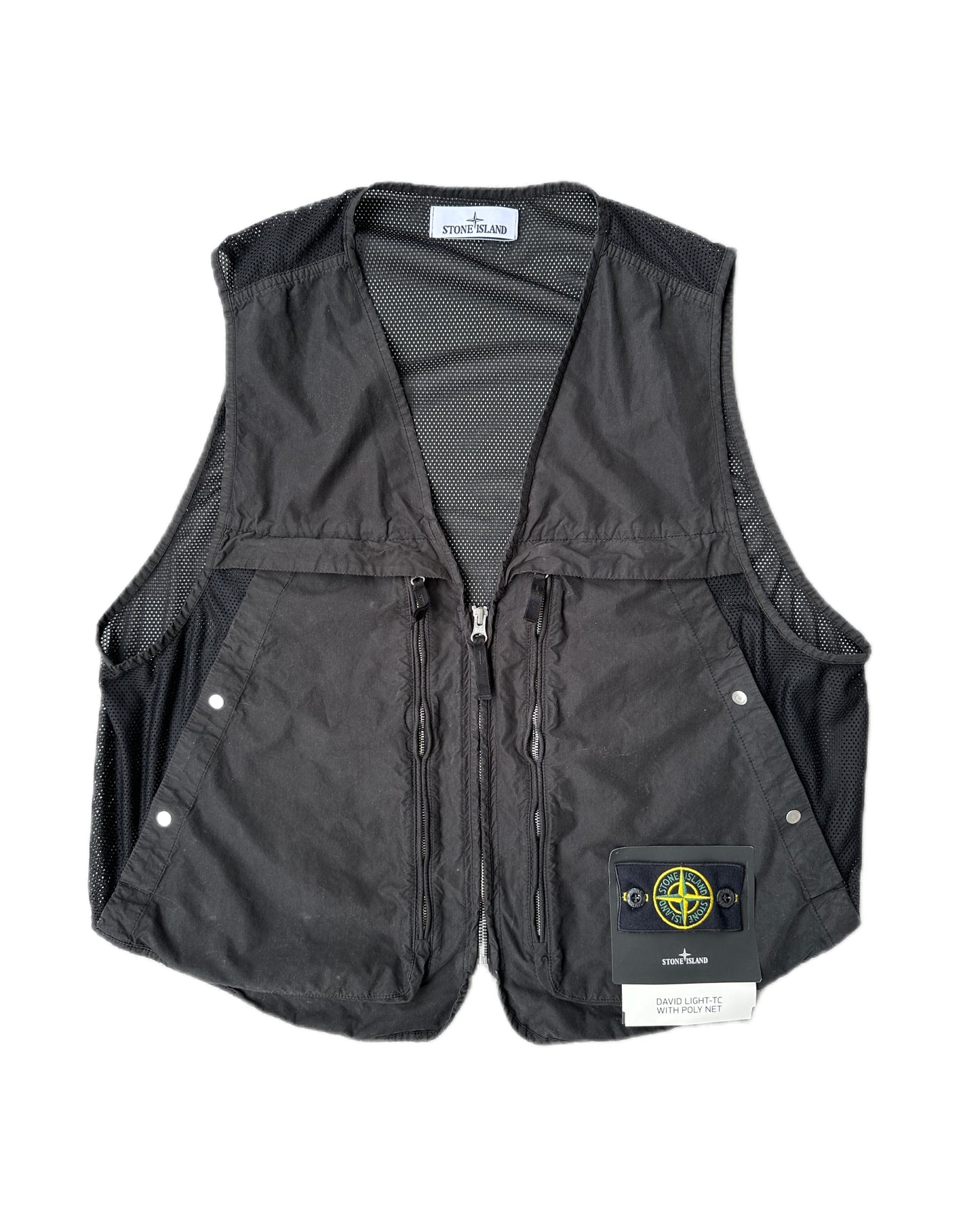 Stone Island 2024 David Light-TC Vest - L - Made in Italy
