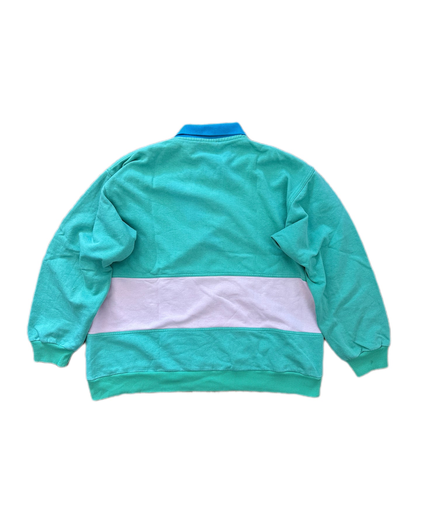 Sergio Tacchini 1990 Vintage Polo Sweatshirt - XXL