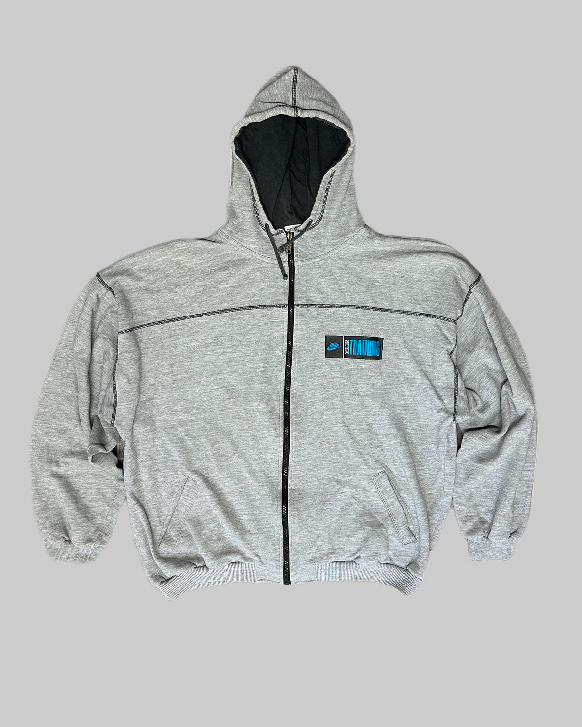 Nike Cross Training 1991 Vintage Hooded Zip Sweatjacket - XL