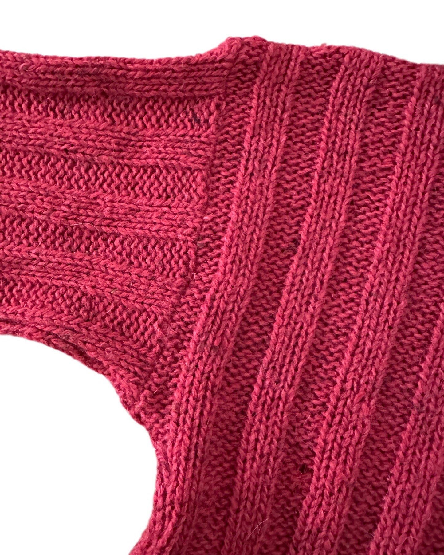 C.P. Company 90s Vintage Red Turtleneck Knit Sweater - 4 / fits M - Made in Italy