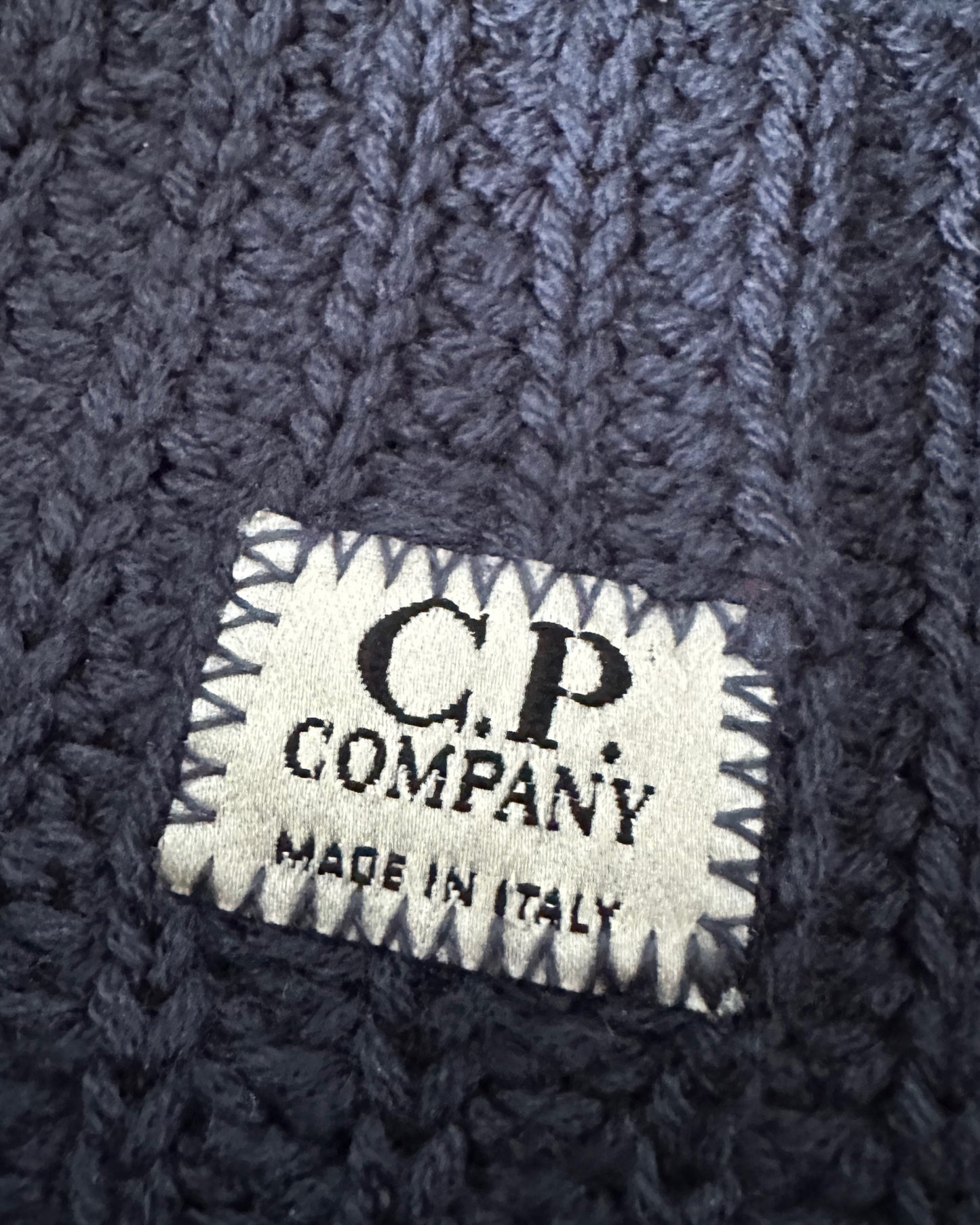 C.P. Company 1998 Navy Wool Knit Sweater - 3 / M - Made in Italy