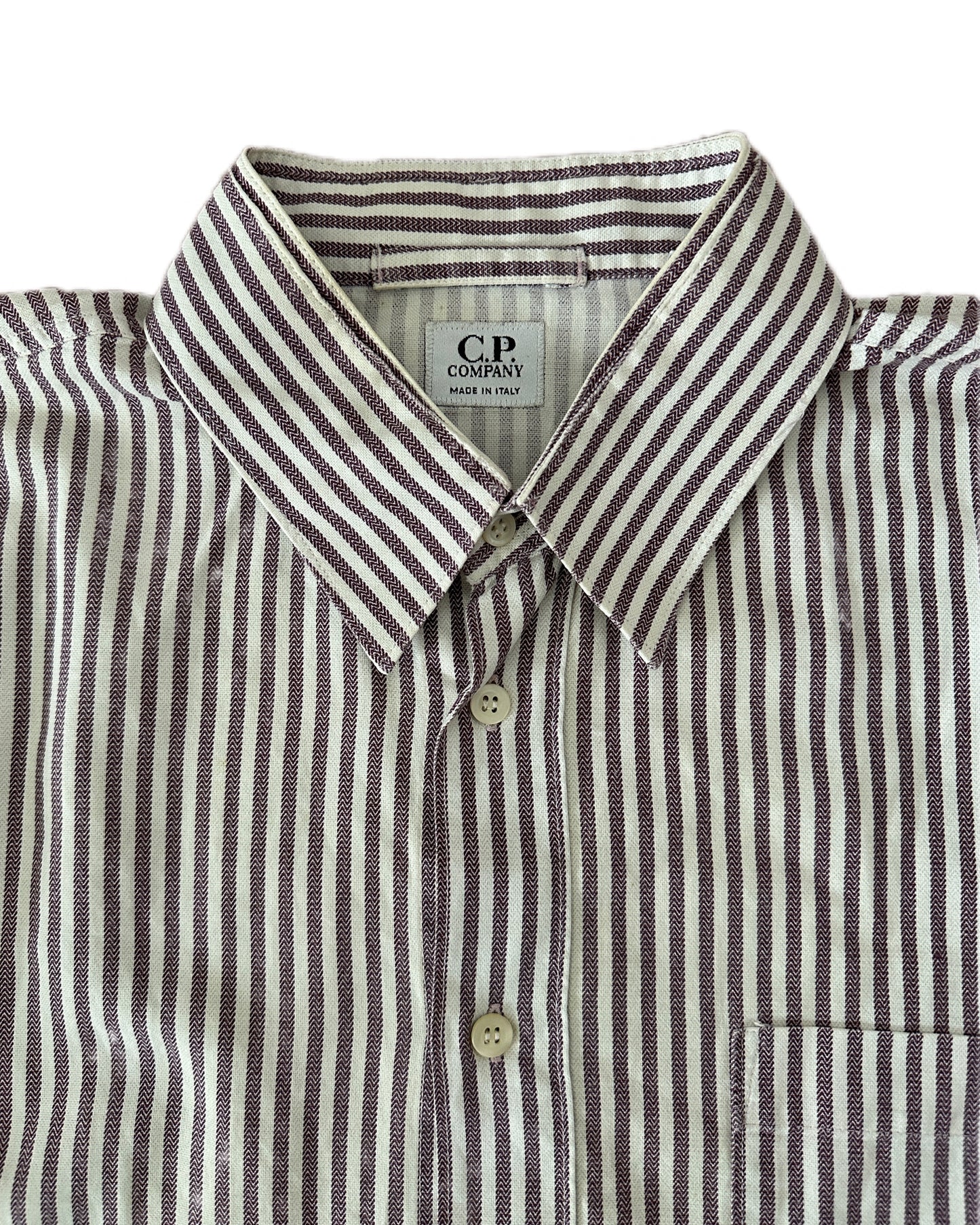 C.P. Company 1999 Vintage Button Down Shirt - 4 / L - Made in Italy
