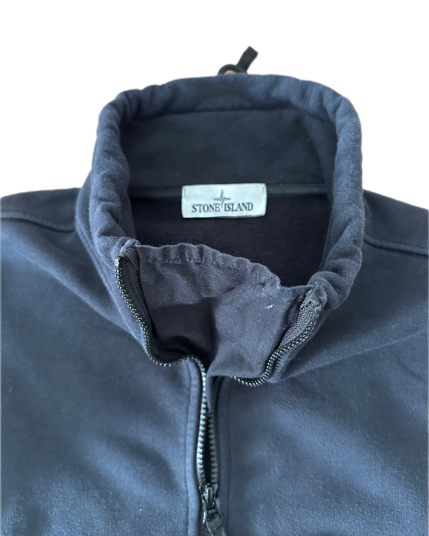 Stone Island 2020 Navy Half-zip Sweatshirt - S fits M 