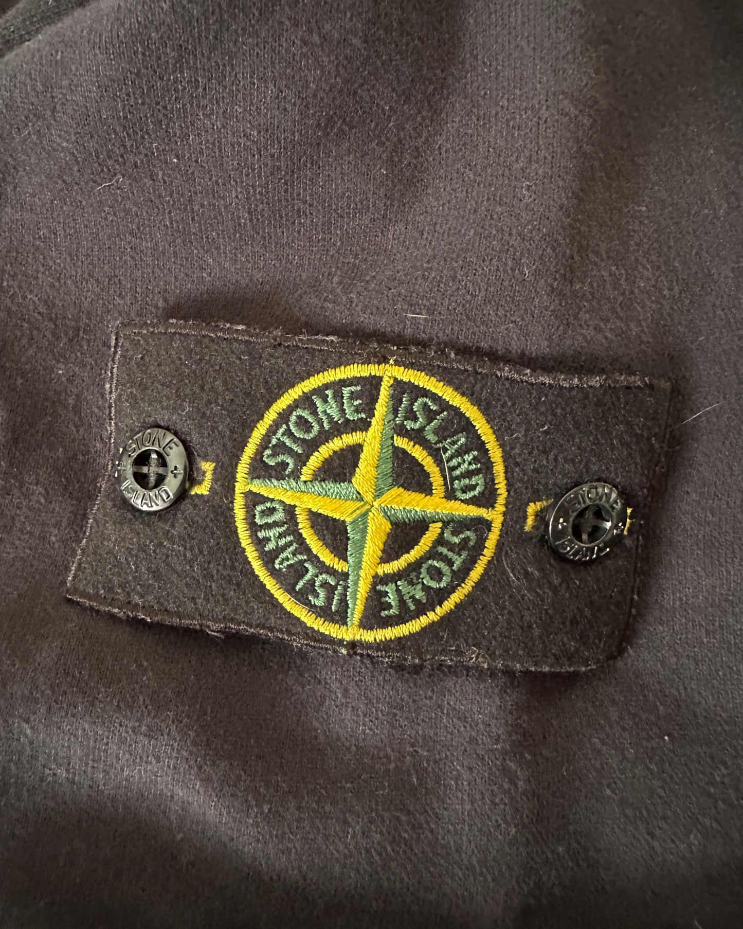 Stone Island 2020 Navy Half-zip Sweatshirt - S fits M 