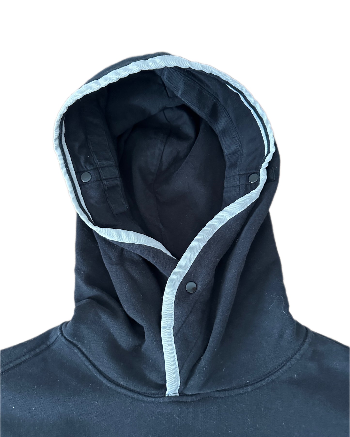 Stone Island 2021 Black Hooded Sweatshirt - S