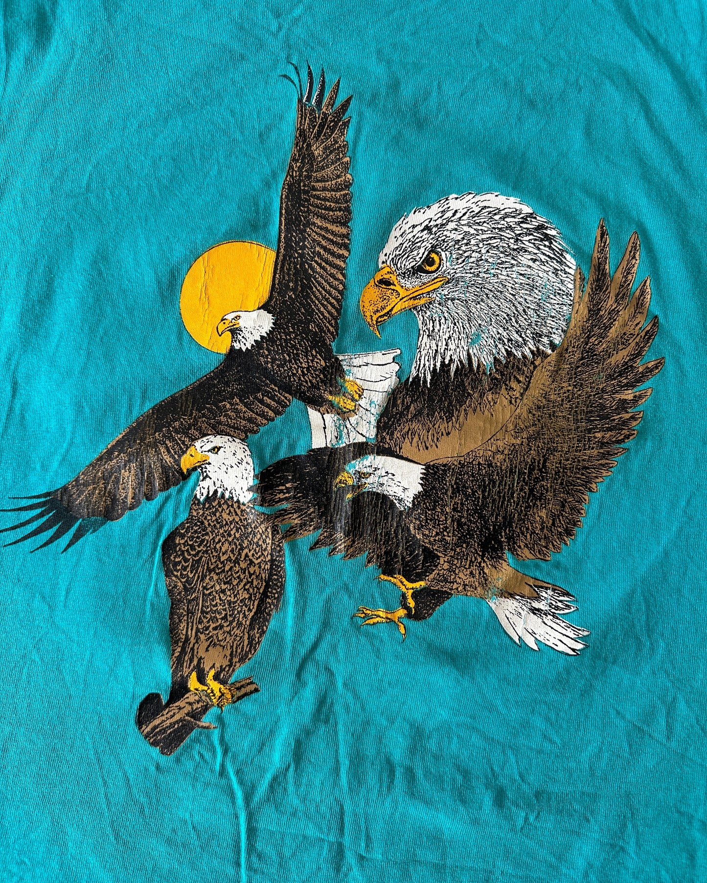 USA Vintage 80s Bald Eagle Tank Top - XXL - Made in USA