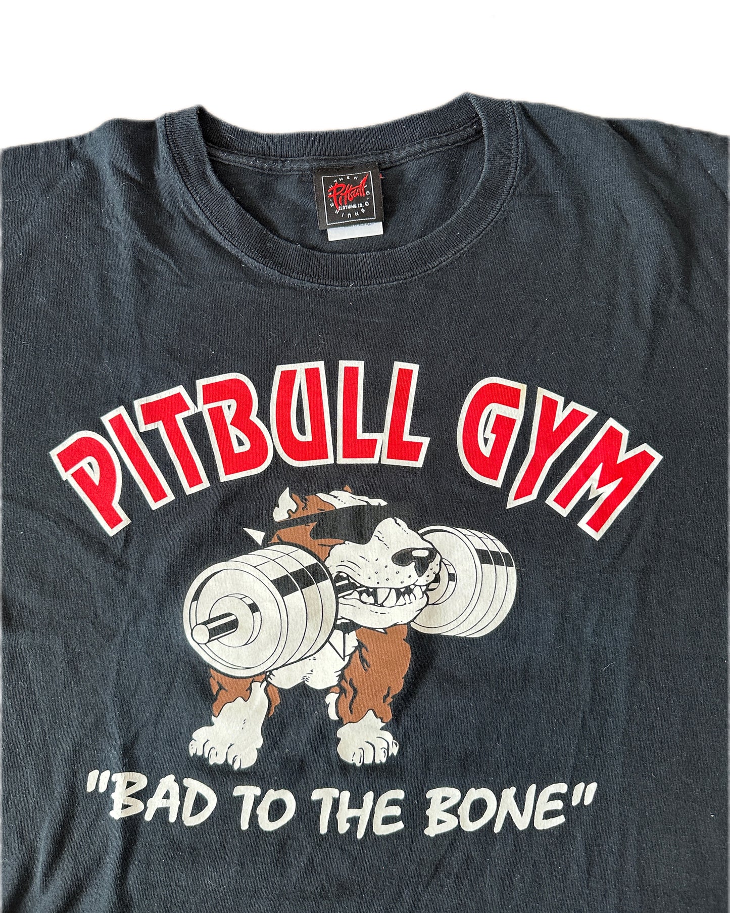 Pitbull Gym 80s Logo Retro T-Shirt - XL