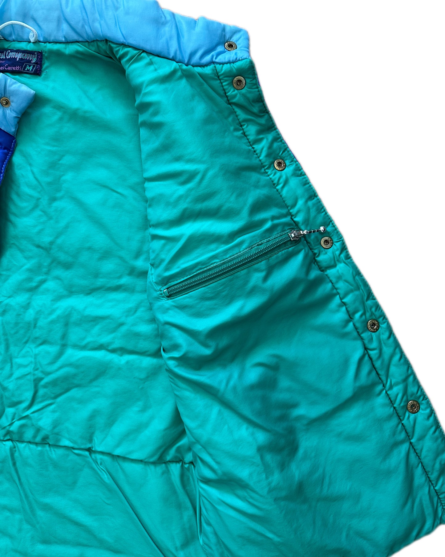 Best Company Alaskan Exploration Retro Puffer Vest - M  - Made in Italy
