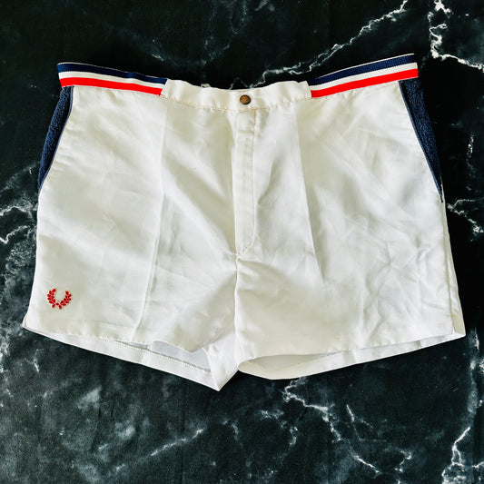 Fred Perry 80s Vintage Tennis Shorts - 54 / XL