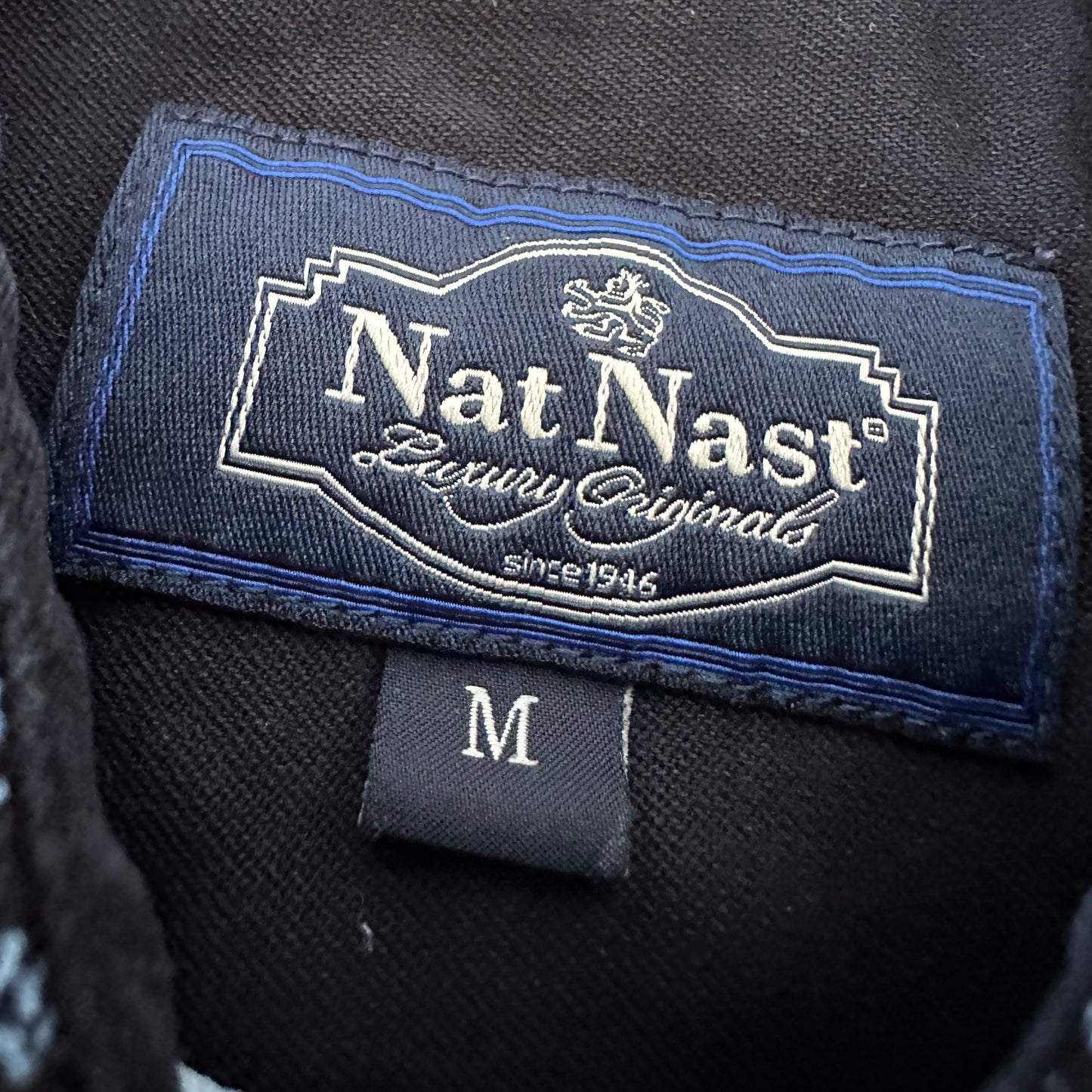 Nat Nast 90s Vintage Silk Shirt - M