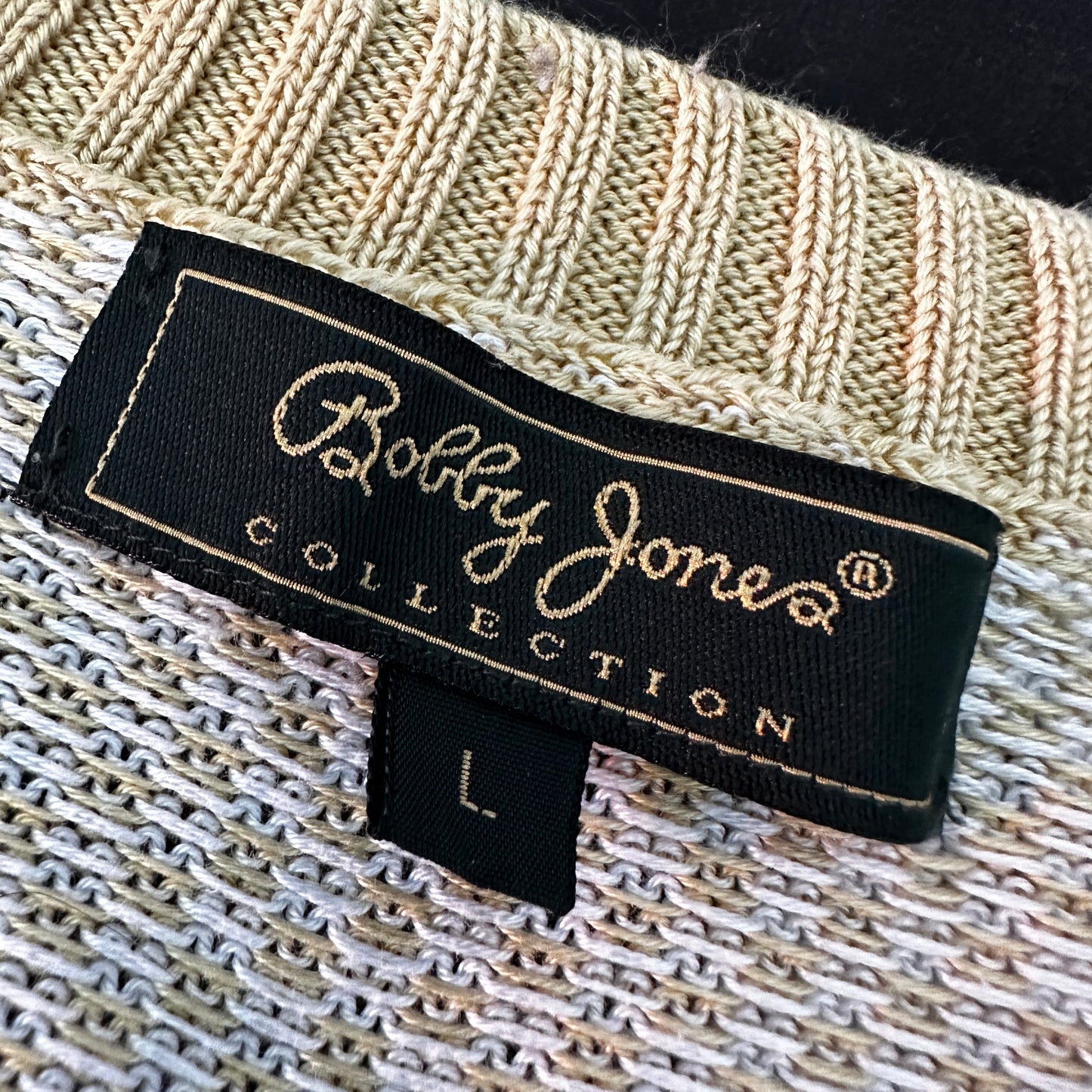Bobby Jones Vintage 90s Sweater - L  - Made in Hong Kong