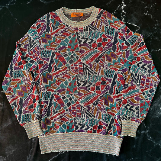 Missoni Uomo Vintage 80s Sweater - 54 / L  - Made in Italy