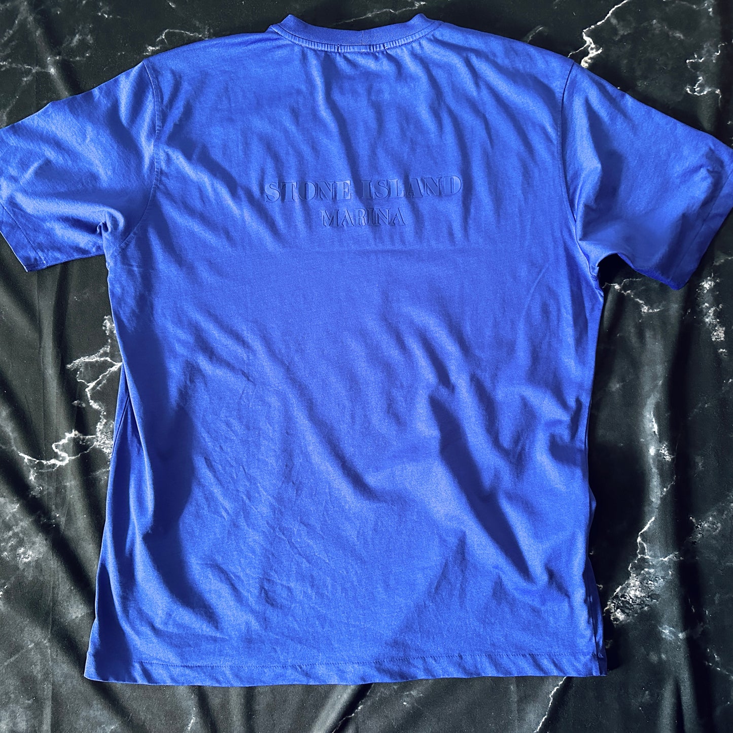 Stone Island Marina Cotton Polyester Sequal Yarn T-Shirt 2022 - XXL