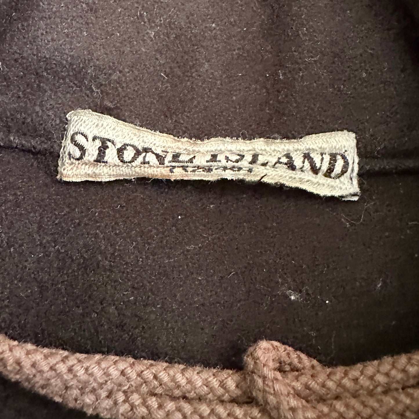 Stone Island 2007 Raso Gommato Jacket w/ Dutch Rope Lining - L