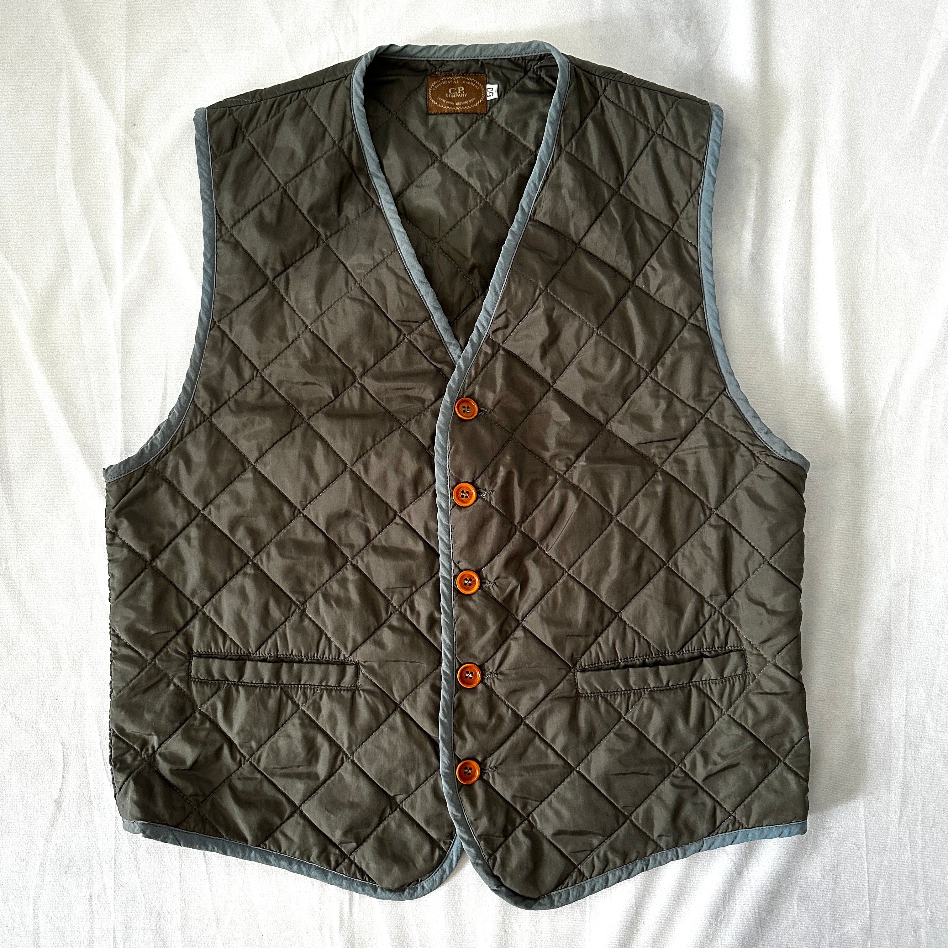 C.P. Company Vintage 80s Massimo Osti Vest - 50 / M - Made in