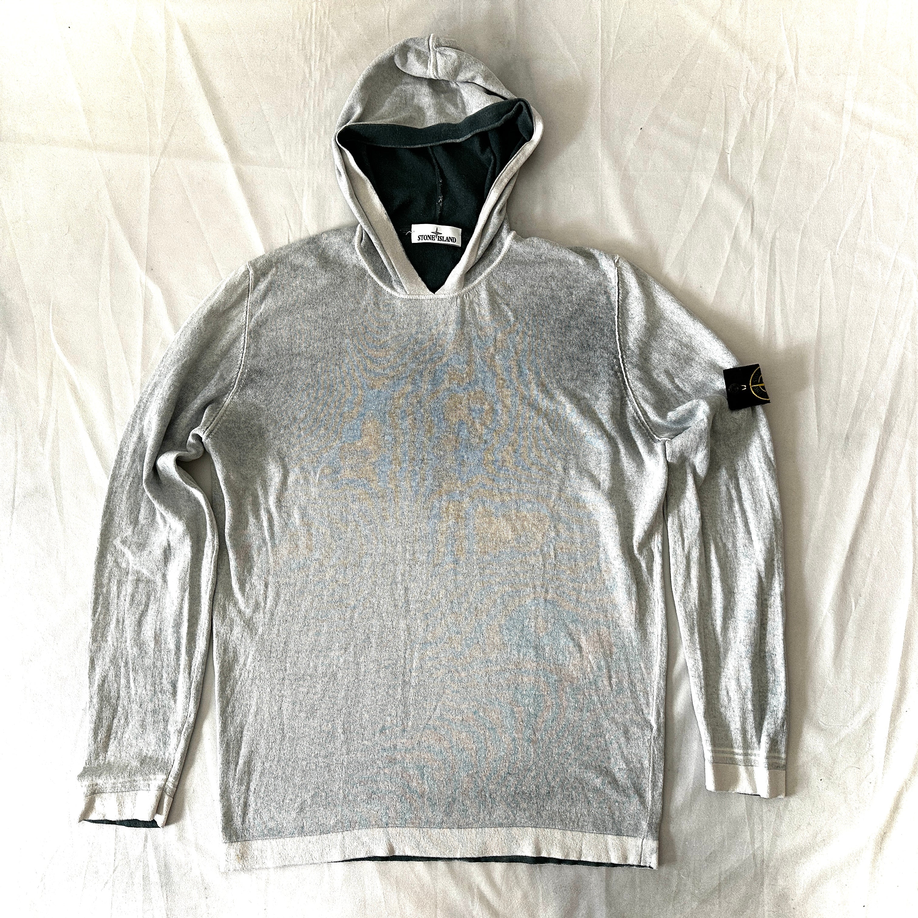 Stone island hot sale reversible sweatshirt