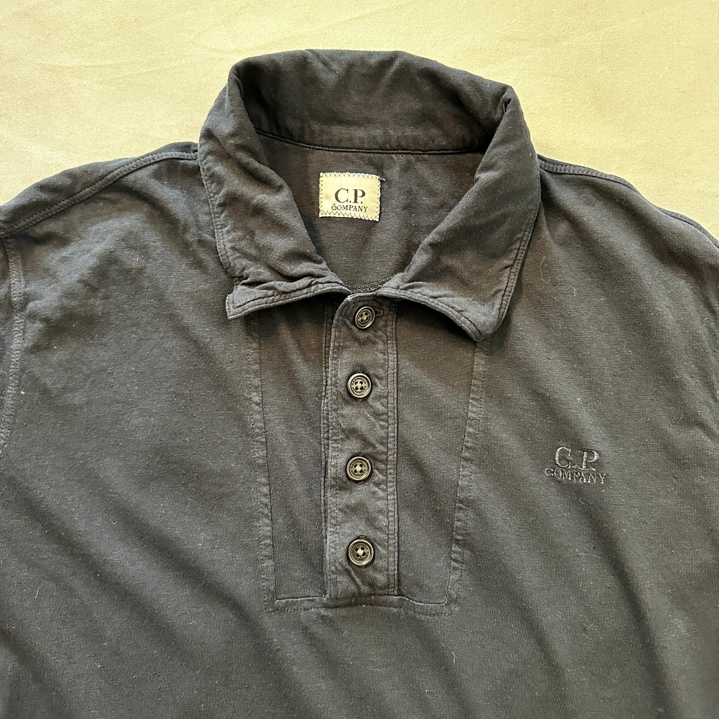 C.P. Company Polo Collor Longsleeve Shirt - M